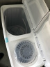 荣事达(Royalstar) 洗衣机 8.5公斤家用半自动双桶双筒双缸洗衣机 强劲动力 洗脱分离 白色 XPB85-958PHR 晒单实拍图