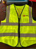 专特反光背心交通反光衣执勤反光马甲 路政施工地环卫荧光马甲可印字 荧光黄（有口袋款） 实拍图