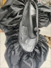欣沁背包防雨罩户外旅行背包防水套中小学生书包防雨防尘罩30-40L黑色 实拍图