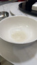 靓佳 纯白强化陶瓷面碗 汤碗  陶瓷餐具 加厚防烫 8英寸面碗2个装 实拍图