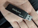 联想thinkplus手机U盘typec双接口可插手机内存扩容手机电脑两用大容量高速金属USB优盘MU251 MU251双接口（USB3.1+Type-C）锖色 512GB 实拍图