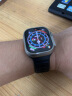 NOMAD 苹果iwatch表带适用AppleWatch5/6/7/8Ultra运动氟橡胶硅胶 深空黑【42/44/45/49mm】 实拍图