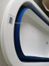 日康（rikang）婴儿洗澡盆新生儿大号可折叠感温浴盆  可配浴床浴网 X1032-1蓝色 晒单实拍图