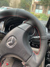 奥迈尔马自达真皮手缝方向盘套昂克赛拉阿特兹CX-5/CX-4马3马6汽车把套 黑皮红线两侧打孔 实拍图