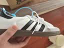 阿迪达斯（adidas）Samba 三叶草T头德训休闲时尚百搭男女款运动板鞋B75806白色 43 实拍图