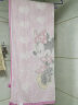 迪士尼（Disney）毛巾纯棉割绒柔软毛圈 米妮粉嫩婴儿童浴巾粉色 247g 60*120cm 实拍图