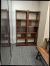 乐系（LEXI） 实木书架落地简易置物架家用组合收纳书柜客厅多层展示储物架子 胡桃色60CM 晒单实拍图