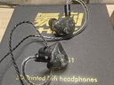 氦刻HIK S1有线耳机入耳式HIFI发烧耳塞通话带麦双动圈hiks1音乐游戏耳机 S1标配+Typec转接头 实拍图