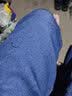 望了型 加绒牛仔裤男弹力直筒青年宽松加厚带绒男裤子高腰男士秋冬款 弹力深蓝009款加绒 38(腰围2尺9) 实拍图
