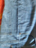 真维斯（Jeanswest）夏季薄款牛仔裤男冰丝修身直筒潮牌男裤新款弹力男士长裤子 蓝色 34码 实拍图