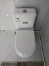 欧帝奴（OUDINU）节水防臭漩涡虹吸式大冲力连体式坐便器小户型卫生间抽水马桶家用 H【豪华款】虹吸大冲力 实拍图