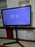 皓丽 企业版55英寸 会议平板 交互式电子白板 教学办公4K触摸投影智慧大屏/E55+智能笔同屏器移动支架HK50 晒单实拍图