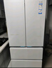 海尔（Haier）460L零距离自由嵌入多门四开门法式电冰箱家用白色一级能效超薄嵌入式底部散热BCD-460WGHFD4DW9U1 实拍图