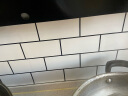 晴画 仿瓷砖厨房防油贴纸灶台台面翻新贴防水墙面贴纸 砖块60*500cm 实拍图
