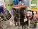 忆壶茶（YIHUTEA）玻璃茶壶泡茶家用耐高温单壶过滤泡茶神器办公室泡花茶壶茶具套装 【黑色款】壶+2杯 3件 实拍图