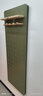 汇优隆实木洞洞板镜子一体推拉挂衣架入户玄关置物家用全身镜试衣穿衣镜 抹茶绿 宽50高140cm 实木材质 实拍图