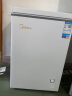 美的（Midea）100升 低霜家用囤货小冷柜 冷藏冷冻转换冰柜家用 母乳保鲜小型冰柜单门冰箱 BD/BC-100KMD(E)  实拍图