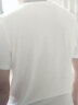 鸿星尔克短袖男士T恤夏季新款运动服透气速干男装宽松薄款跑步短t健身上衣 正白1225 M 晒单实拍图