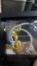 中国黄金（CHINA GOLD）足金望月龙吊坠女款黄金项链本命年生肖龙情人节生日礼物送女友 【今/次日达】望月龙吊坠+S925链 约0.3g 实拍图