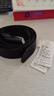 战术鸟细窄款夏季男女帆布腰带休闲尼龙细皮带无铁防金属过敏过安检裤带 黑色-(窄版3.2cm) 105cm 实拍图