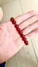 皇家天选红玛瑙手串男女款黑玛瑙 黑玛瑙手串 实拍图