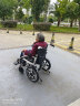 迈德斯特 电动轮椅车老人折叠轻便残疾人智能全自动老年轮椅【双减震+双电机+坡停不溜】801低靠背-12AH锂电 实拍图
