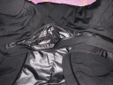 【抗皱面料】Marisfrolg玛丝菲尔冬季新款黑色短款收腰波浪绗缝白鹅绒羽绒服 黑色 L 晒单实拍图
