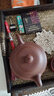 一茗金砂 宜兴紫砂壶茶壶茶具 名家吴娟华 原矿底槽青 430CC手工壶景舟 大仿古壶 实拍图