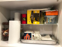颐馨 厨房冰箱橱房柜内部隔层分层置物架 柜子收纳神器免钉冰柜隔板 【加长高款】1个 实拍图