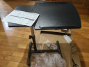 山业 移动电脑桌 双面板可升降学生桌沙发 床边/床上桌 懒人桌DESK040 黑色 实拍图