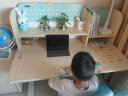 2平米（TWO SQUARE METERS） 2平米儿童学习桌椅套装实木学习桌书桌写字桌 【进取升级版】 进取1.2+明睿蓝 晒单实拍图