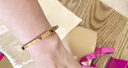 Tory Burch 汤丽柏琦 MILLER 铰接手镯TB 87044 玫瑰金 654 M 晒单实拍图