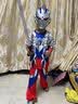 ULTRAMAN赛罗发光短袖防蚊裤套装男童2026新款夏季T恤女蜘蛛侠童装COS衣服 【赛罗】胸灯T恤+防蚊裤 120 cm 实拍图