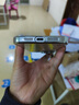 弘卓 适用苹果15Promax手机壳iphone15Promax手机壳电镀无边框透明散热防摔简约男女款 钛银色 实拍图