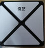 奇艺启明异形魔方高难度SQ1三阶速拧金字塔斜转枫叶风火轮123魔粽圆柱 X魔方黑色+底座 实拍图