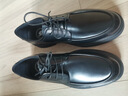 骆驼牌 男士皮鞋亮面牛皮舒适软底系带百搭商务婚鞋 P13A005031黑色40 实拍图