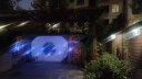 Aseblarm 太阳能户外灯庭院防水阳台花园布置挂灯家用室外院子装饰星星灯串Aseblarm 【大小星月灯】3.5米-彩光（太阳能遥控款） 晒单实拍图
