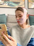 初先小v脸神器法令纹睡眠面罩提拉紧致提升面部家用美容面罩法令纹双下巴 【耳挂式面罩】黑色 实拍图