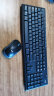 罗技（Logitech）MK270无线键鼠套装 无线鼠标键盘套装 笔记本电脑键盘无线办公键鼠 全尺寸带2.4G接收器 黑色 实拍图