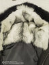 汉帝泊尔海宁派克服男士皮草中长款可拆卸十字裘皮内胆皮毛一体厚外套潮牌 黑色（十字裘皮）蓝狐领 M /170 实拍图