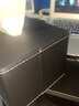 诺爵轻奢皮革纸巾盒欧式创意家用客厅抽纸盒酒店木纹中式定制印logo 百搭黑色纸巾盒-小号 实拍图