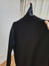 花花公子高领毛衣男士修身加厚纯黑色内搭打底针织衫紧身百搭韩版潮流冬季 黑色 L（100-115斤） 晒单实拍图