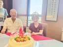 味多美 新鲜蛋糕 生日蛋糕同城配送 北京店送 奶油蛋糕 仙桃祝寿蛋糕 提拉米苏慕斯蛋糕 直径25cm 实拍图