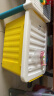 SPACEXPERT 衣物收纳箱塑料整理箱36L黄色 1个装 带轮 实拍图
