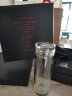 富瑞斯富瑞斯商务水晶银币双层玻璃杯男士刻字泡茶高档礼品耐高温水杯 JDYB-400 实拍图