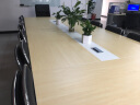创戈 会议桌椅组合长桌简约现代办公桌员工培训桌洽谈桌办公家具 3.6米*1.4米 实拍图