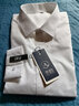 奢树（SHESHU）衬衫男商务正装纯色职业装修身长袖衬衣白色西装内搭打底衫 白色 41 实拍图