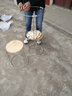 非洲鹰（feizhouying）家用圆凳板凳实木凳子软包小圆凳不锈钢圆凳客厅凳子餐桌椅子凳子 实木橡木【单只装】 实拍图