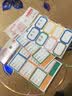 小学班级学号姓名贴小学生粘贴姓名标签贴空白名字贴幼儿园写名字水杯记号贴课本学科分类多功能贴纸防水 学生款＋学校款＋科目款3包24张 实拍图