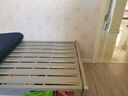非洲鹰折叠床单人床家用简易床小户型铁床午休床1.2米双人床钢丝床 加厚灰色铁床90宽 实拍图